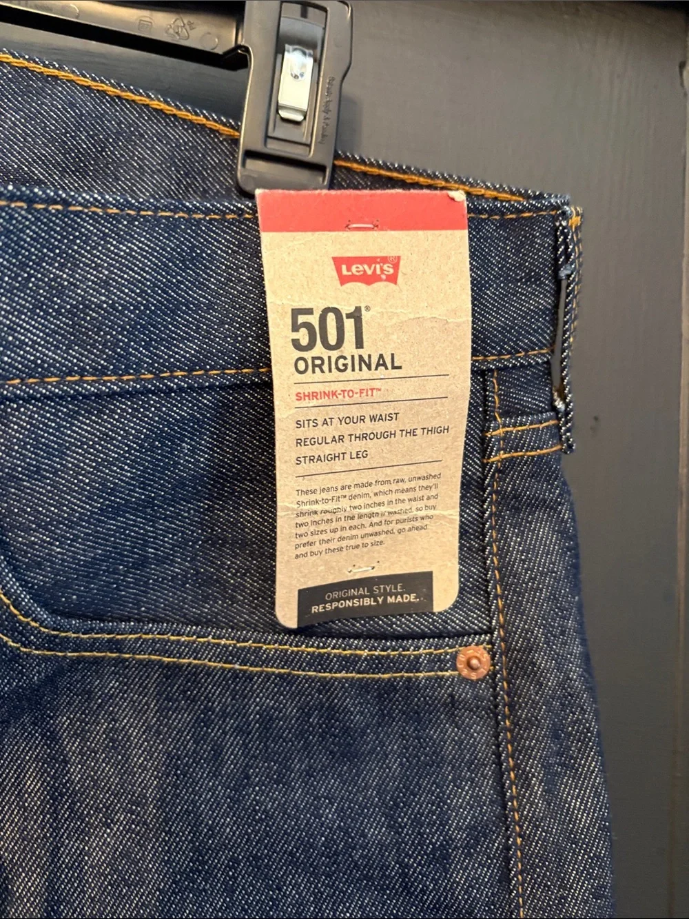 Levis classic straight